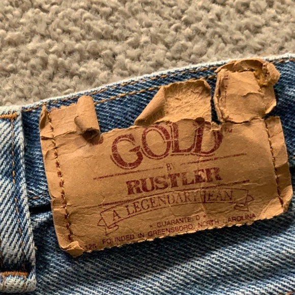 Rustler 31 x 32 Blue Denim Jeans - Picture 3 of 9